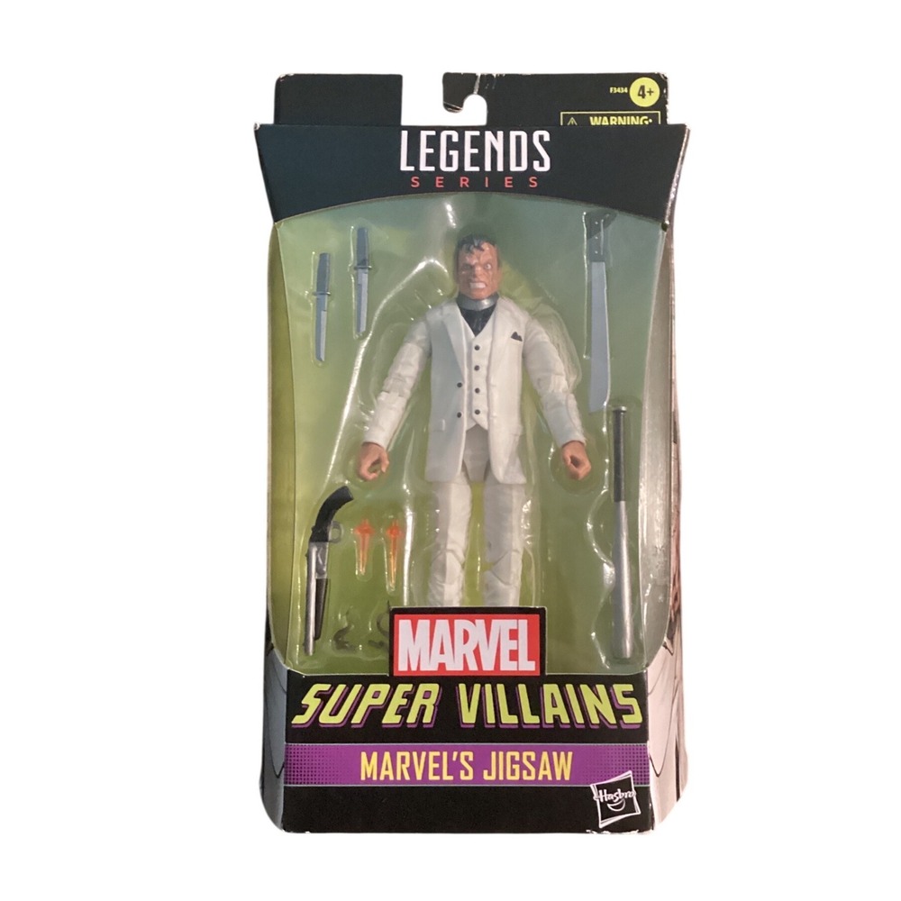 Marvel Legends Series Super Villains Marvel's Jigsaw Action Figure Hasbro F3434